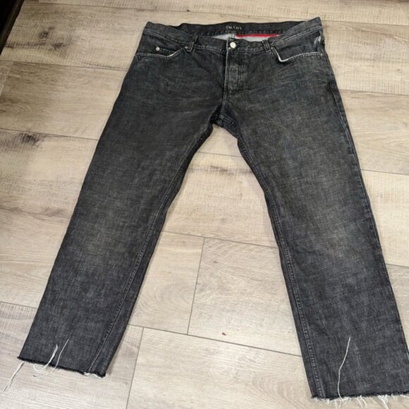 Prada Grey Zero Cut denim jeans - Picture 1 of 9